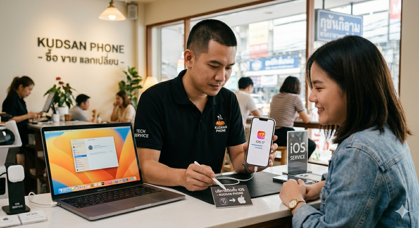 เมื่ออยากติดตั้งระบบ IOS ใหม่